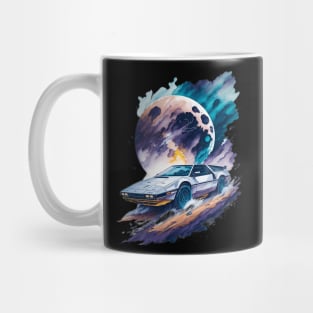 Summer Art DMC DeLorean Mug